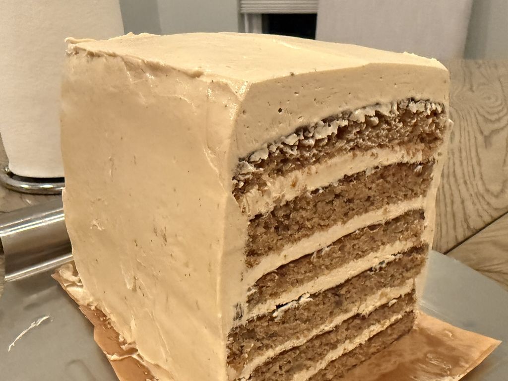 The King, a six-layer Elvis birthday cake